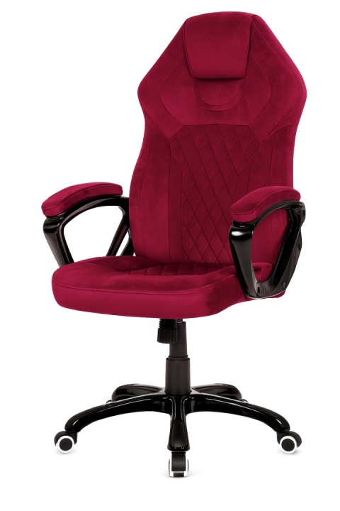 Fotel obrotowy do biurka SPIDER BURGUNDY ALCANTARA Fotel obrotowy do biurka SPIDER BURGUNDY ALCANTARA