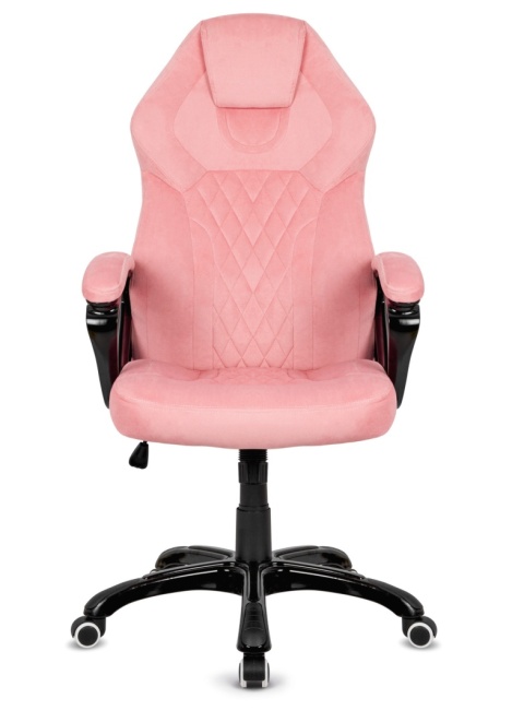 Fotel obrotowy do biurka SPIDER PINK ALCANTARA Fotel obrotowy do biurka SPIDER PINK ALCANTARA