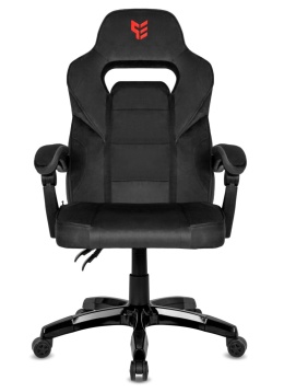 Fotel obrotowy do biurka TITAN BLACK ALCANTARA BASIC
