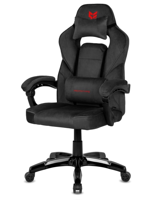 Fotel obrotowy do biurka TITAN BLACK ALCANTARA BASIC Fotel obrotowy do biurka TITAN BLACK ALCANTARA BASIC
