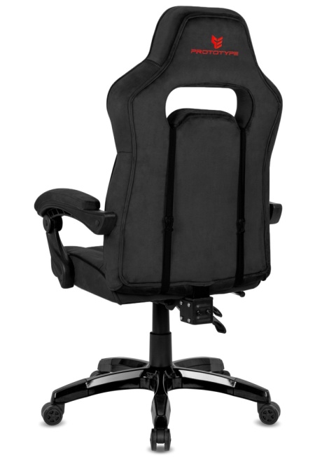 Fotel obrotowy do biurka TITAN BLACK ALCANTARA BASIC Fotel obrotowy do biurka TITAN BLACK ALCANTARA BASIC