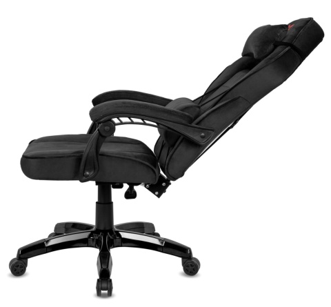 Fotel obrotowy do biurka TITAN BLACK ALCANTARA BASIC Fotel obrotowy do biurka TITAN BLACK ALCANTARA BASIC