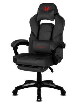 Fotel obrotowy do biurka TITAN BLACK ALCANTARA PRO