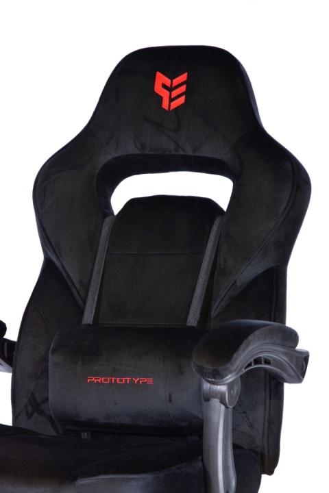 Fotel obrotowy do biurka TITAN BLACK ALCANTARA PRO Fotel obrotowy do biurka TITAN BLACK ALCANTARA PRO