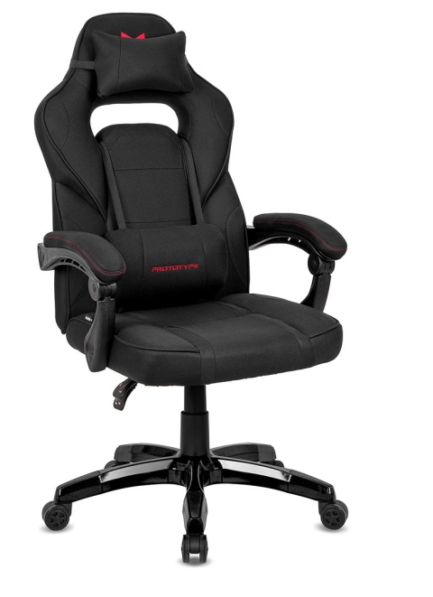 Fotel obrotowy do biurka TITAN BLACK FABRIC BASIC Fotel obrotowy do biurka TITAN BLACK FABRIC BASIC