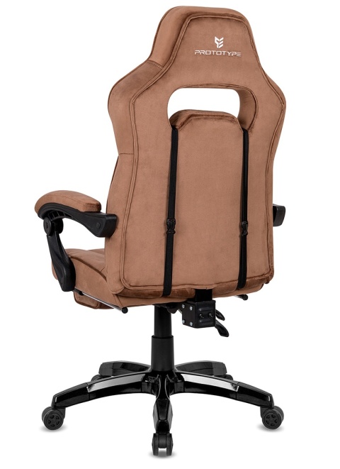 Fotel obrotowy do biurka TITAN BROWN ALCANTARA PRO Fotel obrotowy do biurka TITAN BROWN ALCANTARA PRO