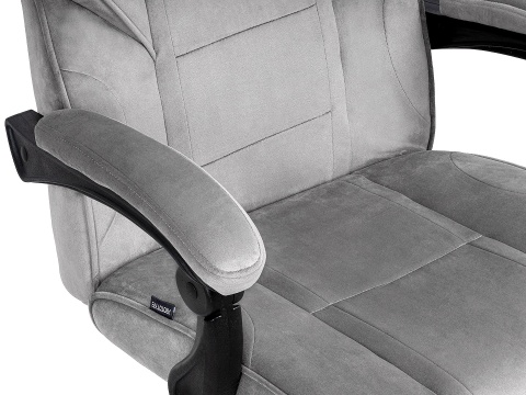 Fotel obrotowy do biurka TITAN GREY ALCANTARA BASIC Fotel obrotowy do biurka TITAN GREY ALCANTARA BASIC