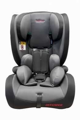 Fotelik samochodowy Bebico DEFENDER GREY i-Size 76-150 cm wzrostu (9-36kg)