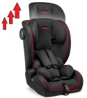 Fotelik samochodowy Bebico DEFENDER RED i-Size 76-150 cm wzrostu (9-36kg)