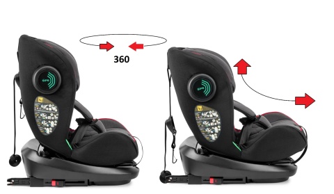 Fotelik samochodowy i-Size ISOFIX GT 360 MULTI 40-125 cm Fotelik samochodowy i-Size ISOFIX GT 360 MULTI 40-125 cm