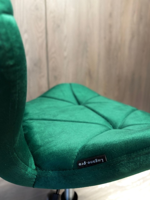 Krzesło obrotowe VASTO OFFICE VELVET GREEN GOLD Krzesło obrotowe VASTO OFFICE VELVET GREEN GOLD