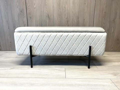 PUFA kufer Lugano LUZZI DIAMOND GREY VELVET 95 II GATUNEK PUFA kufer Lugano LUZZI DIAMOND GREY VELVET 95 II GATUNEK