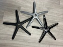 Podstawa fotela obrotowego XL metalowa 69 cm BLACK MATT