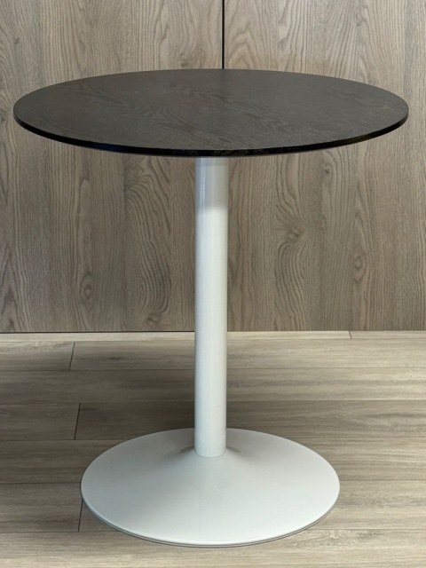 Stół okrągły VICTORY BLACK WOOD 70 cm MILK Stół okrągły VICTORY BLACK WOOD 70 cm MILK