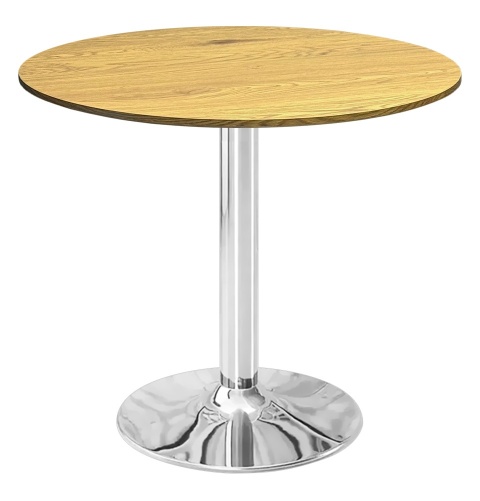 Stół okrągły VICTORY DARK WOOD 70 cm SILVER Stół okrągły VICTORY DARK WOOD 70 cm SILVER
