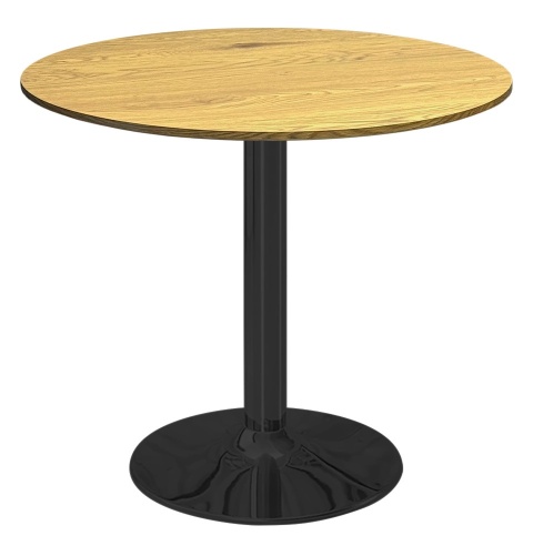 Stół okrągły VICTORY DARK WOOD 70 cm SMOKE Stół okrągły VICTORY DARK WOOD 70 cm SMOKE