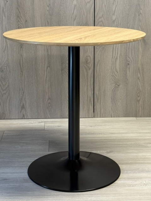Stół okrągły VICTORY LIGHT WOOD 70 cm SMOKE Stół okrągły VICTORY LIGHT WOOD 70 cm SMOKE
