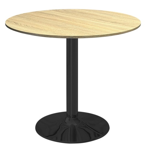 Stół okrągły VICTORY LIGHT WOOD 70 cm SMOKE Stół okrągły VICTORY LIGHT WOOD 70 cm SMOKE