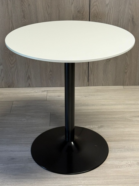 Stół okrągły VICTORY WHITE 70 cm SMOKE Stół okrągły VICTORY WHITE 70 cm SMOKE