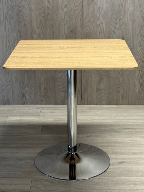 Stół skandynawski kwadratowy TORI Light Wood 70 SILVER Stół skandynawski kwadratowy TORI Light Wood 70 SILVER