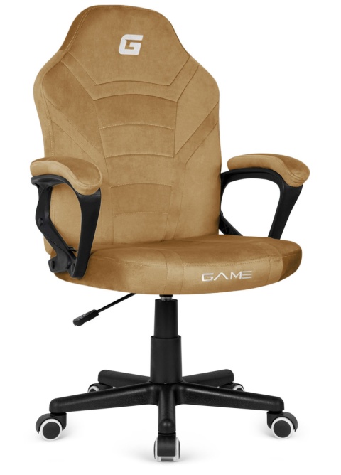 Fotel obrotowy do biurka MARIO ALCANTARA BEIGE OUTLET Fotel obrotowy do biurka MARIO ALCANTARA BEIGE OUTLET