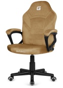 Fotel obrotowy do biurka MARIO ALCANTARA BEIGE OUTLET
