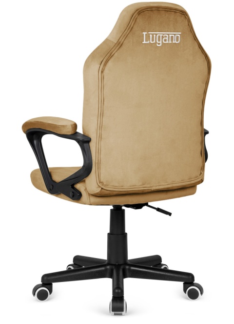 Fotel obrotowy do biurka MARIO ALCANTARA BEIGE OUTLET Fotel obrotowy do biurka MARIO ALCANTARA BEIGE OUTLET