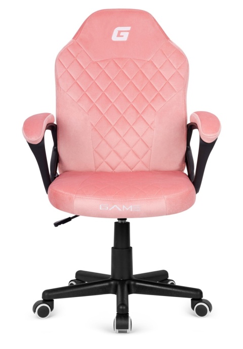 Fotel obrotowy do biurka MARIO ALCANTARA CARO PINK Fotel obrotowy do biurka MARIO ALCANTARA CARO PINK