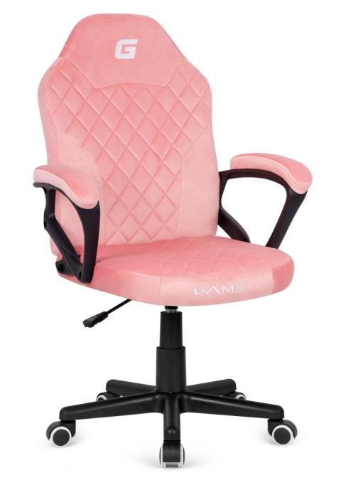 Fotel obrotowy do biurka MARIO ALCANTARA CARO PINK Fotel obrotowy do biurka MARIO ALCANTARA CARO PINK