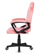 Fotel obrotowy do biurka MARIO ALCANTARA CARO PINK