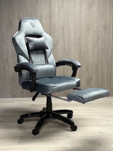 Fotel obrotowy do biurka TITAN GREY ALCANTARA PRO OUTLET Fotel obrotowy do biurka TITAN GREY ALCANTARA PRO OUTLET