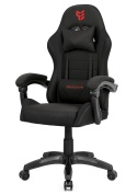 Fotel obrotowy gamingowy ENZO XL BLACK FABRIC OUTLET