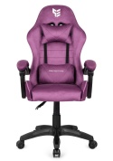 Fotel obrotowy gamingowy ENZO XL PURPLE ALCANTARA II GATUNEK