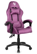 Fotel obrotowy gamingowy ENZO XL PURPLE ALCANTARA II GATUNEK