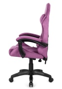 Fotel obrotowy gamingowy ENZO XL PURPLE ALCANTARA II GATUNEK
