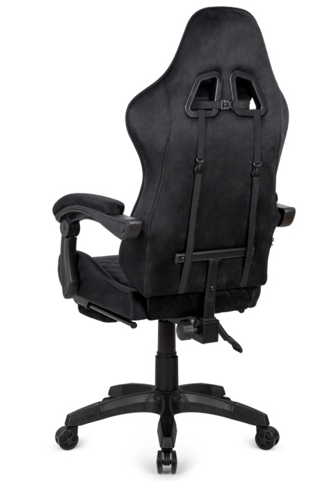 Fotel obrotowy gamingowy XL POKER PRO BLACK ALCANTARA OUTLET Fotel obrotowy gamingowy XL POKER PRO BLACK ALCANTARA OUTLET