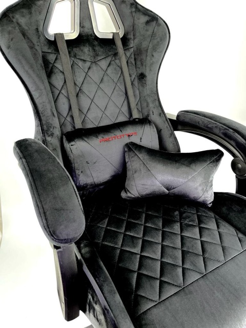 Fotel obrotowy gamingowy XL POKER PRO BLACK ALCANTARA OUTLET Fotel obrotowy gamingowy XL POKER PRO BLACK ALCANTARA OUTLET