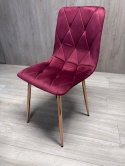 Krzesła tapicerowane BORGO VELVET ROSE GOLD zestaw 4 sztuk kolory do wyboru