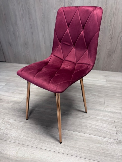 Krzesła tapicerowane BORGO VELVET ROSE GOLD zestaw 4 sztuk kolory do wyboru Krzesła tapicerowane BORGO VELVET ROSE GOLD zestaw 4 sztuk kolory do wyboru