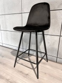 Krzesło barowe AVA GREY PU hoker BAR