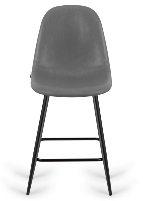 Krzesło barowe AVA GREY PU hoker BAR Krzesło barowe AVA GREY PU hoker BAR