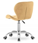 Krzesło obrotowe VASTO OFFICE VELVET BEIGE