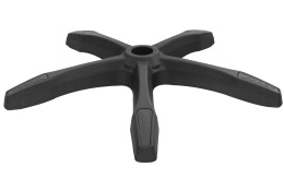 Podstawa fotela obrotowego XL, plastikowa 66 cm OUTLET