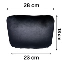 Poduszka zagłówek GREY ALCANTARA V