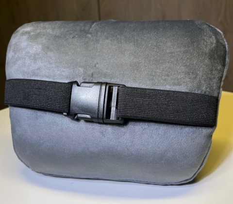 Poduszka zagłówek GREY ALCANTARA H Poduszka zagłówek GREY ALCANTARA H