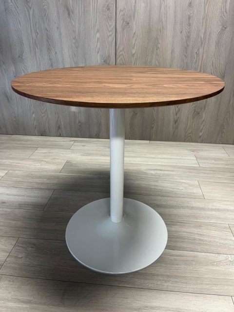 Stół okrągły VICTORY BROWN WOOD 70 cm MILK Stół okrągły VICTORY BROWN WOOD 70 cm MILK