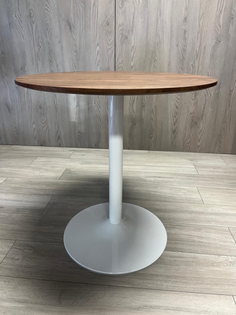 Stół okrągły VICTORY BROWN WOOD 70 cm MILK Stół okrągły VICTORY BROWN WOOD 70 cm MILK