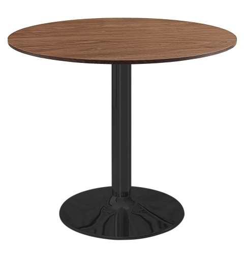 Stół okrągły VICTORY BROWN WOOD 70 cm SMOKE Stół okrągły VICTORY BROWN WOOD 70 cm SMOKE