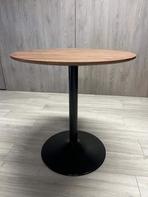 Stół okrągły VICTORY BROWN WOOD 70 cm SMOKE Stół okrągły VICTORY BROWN WOOD 70 cm SMOKE