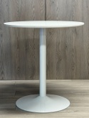 Stół okrągły VICTORY WHITE 70 cm MILK II GATUNEK